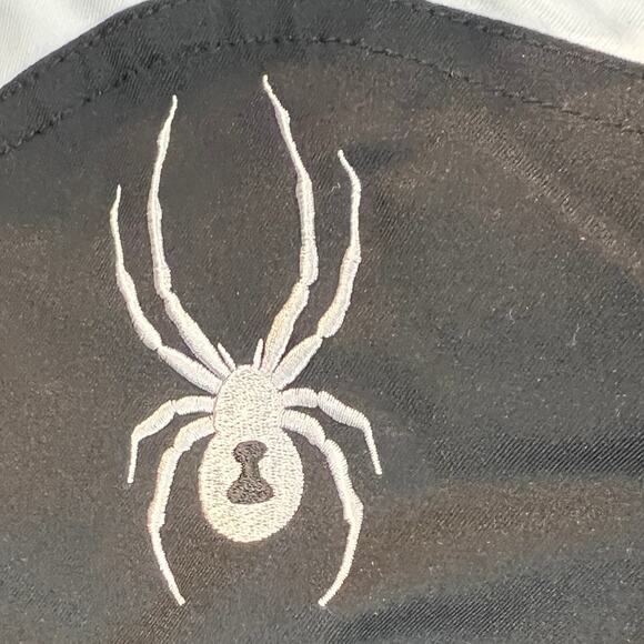 Spyder Black and White Ski Jacket - Picture 8 of 10